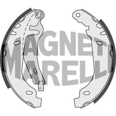 MAGNETI MARELLI stabdžių trinkelė 360219198350